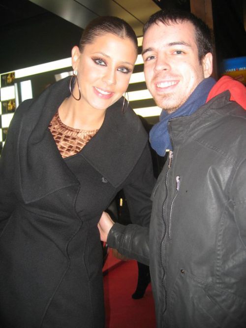 Con Elisabeth Reyes