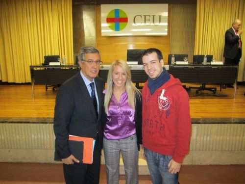 Con Ernesto Sáenz de Buruaga Con Ernesto Sáenz de Buruaga