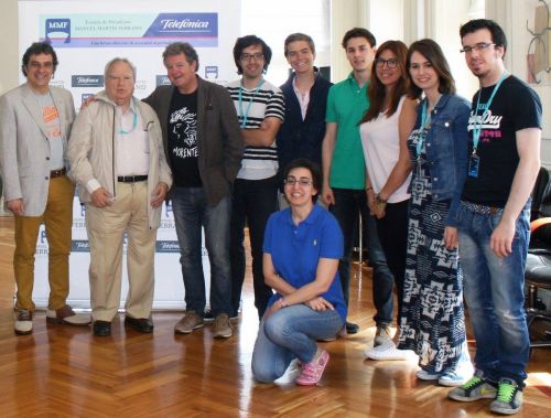 Con Gomaespuma y Luis ngel de la Viuda