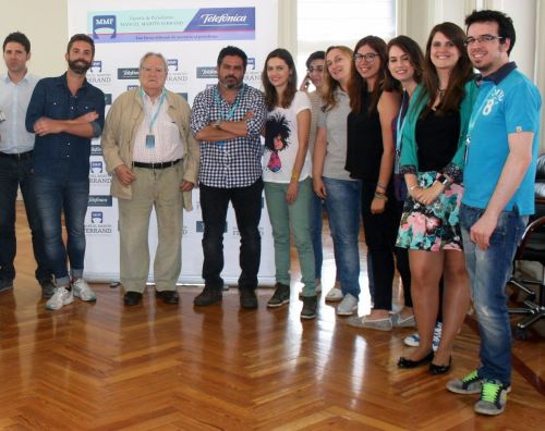 Con Jesús Cintora José Yélamo Luis Ángel de la Viuda y Jalis de la Serna Con Jesús Cintora José Yélamo Luis Ángel de la Viuda y Jalis de la Serna