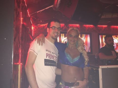 Con Leticia Sabater