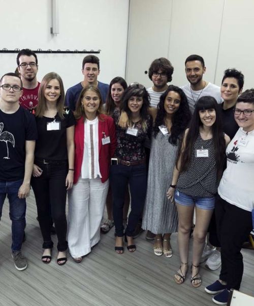 Con Rosa López Con Rosa López