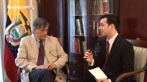 Entrevistando a Miguel Calahorrano
